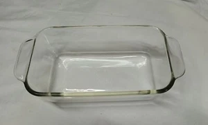 Vintage Pyrex 213-R Klarglas Laib Backform - 1,5 Quart./8,25” x 4,5” x 2,5” - Bild 1 von 6