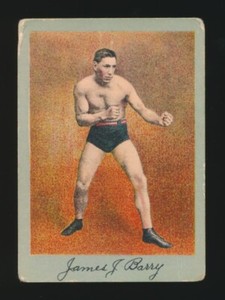 1910 T225 SURBRUG Cigarettes (Fact. 348) PRIZE FIGHTER SERIES -James J. Barry