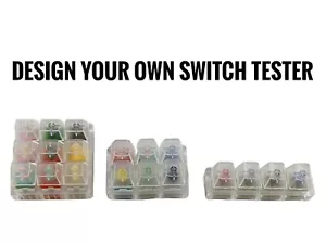Custom Mechanical Switch Tester (4, 6 oder 9 Schalter + Acrylbasis) - Bild 1 von 9