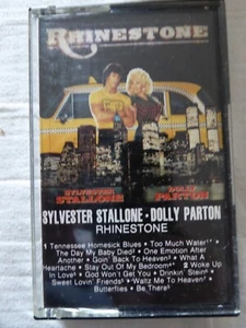 Sylvester Stallone Dolly Parton Rhinestone Original Cassette Tape 14 Tracks 1984 - Picture 1 of 3