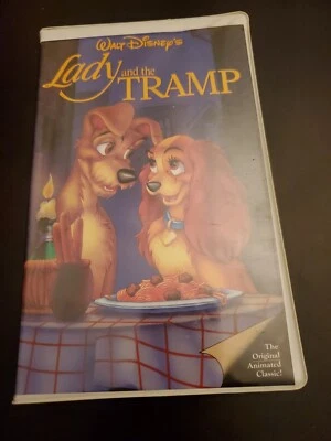 Walt Disney's Lady And The Tramp VHS Black Diamond Classic Edition #582 - Image 1 of 4