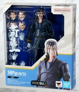 Bandai S.H.Figuarts Hajime Saito "Rurouni Kenshin Meiji Swordsman Romantic Story - Picture 1 of 7