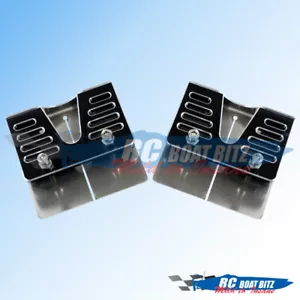 Proboat Sonicwake V1/V2 and Voracity Dual trim tabs upgrade JSW50 Black - Picture 1 of 4