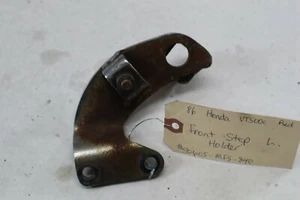 OEM Honda Motorcycle Front Step Peg holder LEFT 1986 VT 500C Shadow Red - Picture 1 of 2