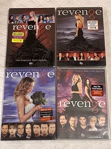 Revenge Complete Series Season 1-4, 1 2 3 4, DVD, Emily VanCamp, New & Sealed