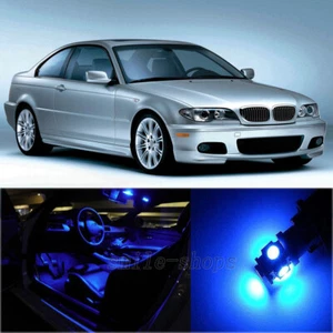 Blue 18X Interior LED Light Kit for BMW 3 Series E46 M3 sedan coupe 1999-2005 - Picture 1 of 5