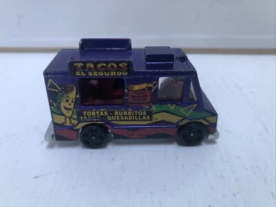 Vintage Diecast 1983 Mattel Hot Wheels - Taco Truck, Tacos El Segundo, Taco - Image 1 of 4