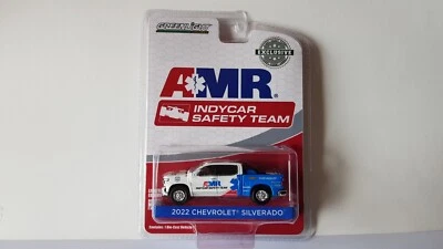 GreenLight 1:64 CHEVROLET SILVERADO PICK UP AMR INDY CAR SAFETY TEAM 2022 NUOVO - Immagine 1 di 4