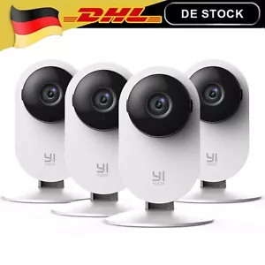 4 Stücke YI Überwachungskamera Home Camera 1080p WLAN APP Nachtsicht | Gebraucht - Bild 1 von 9