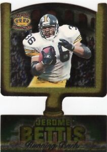 1997 Pacific Crown Collection The Zone Jerome Bettis #15 Pittsburgh Steelers
