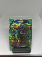 2021 Panini Prizm - Neon Green Pulsar Prizm #221 Jalen Hurts