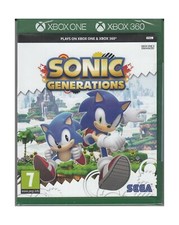 Jogo Sonic Generations Xbox 360 Ntsc Em Dvd Original - Escorrega o Preço