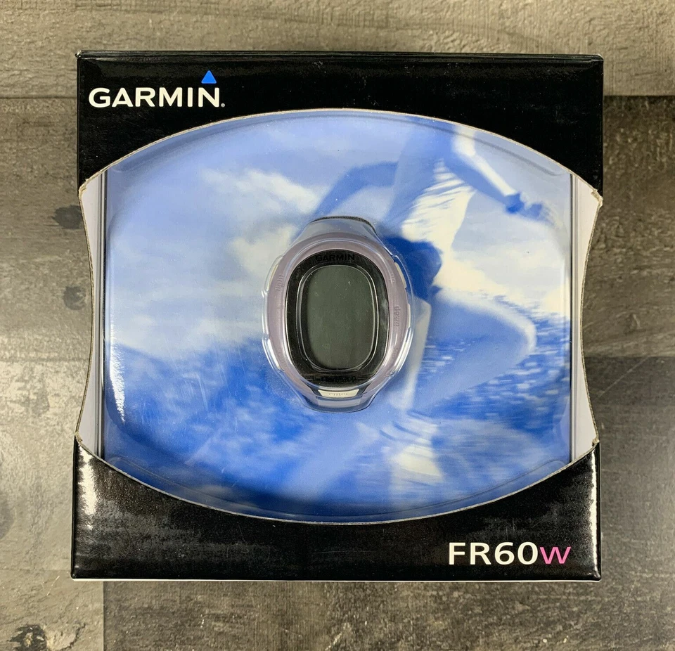 Garmin FR60 /ANT+ USB Stick Sport Heart Rate Monitor Watch Lilac  Camping Hiking - Image 1 of 4