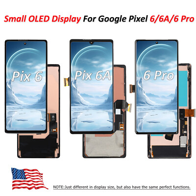 For Google Pixel 6/6A/6 Pro OLED Display LCD ...
