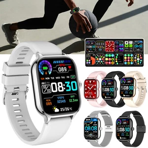 Smartwatch 2.01" Krokomierz Zegarek na rękę Sport Fitness Tracker Bluetooth Połączenie - Zdjęcie 1 z 30