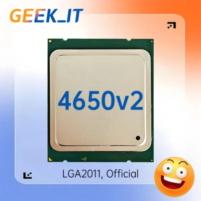 ✅Intel Xeon E5-4650v2 SR1AG 2.4GHz 10C / 20T 25MB 95W LGA2011 CPU E5 4650 v2 - Image 1 of 3