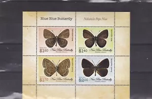 Niue mnh sheet Butterflies, Papillions 2013 - Picture 1 of 1