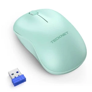 TeckNet 2.4G Omni Small Portable Wireless Optical Mouse with USB Nano Ewm01233 - Picture 1 of 11