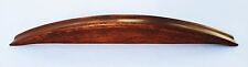 11” Long Mahogany Antique Art Deco wood drawer pull Cabinet Pull Handle 5”center