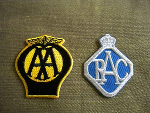 PARCHES BORDADOS RAC AND AA - Imagen 1 de 1
