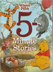 5-Minute Stories: Winnie the Pooh Disney tigger rabbit Roo NEW bedtime - Picture 1 of 2