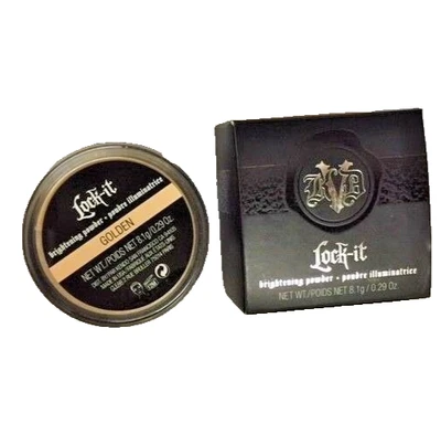 KAT VON D Lock-it Brightening Powder Golden New FULL SIZE 0.29 - Image 1 of 2