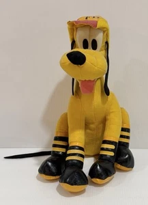 Peluche pupazzo vintage PLUTO Toy Factory Disney 12" pompiere - Foto 1 di 12