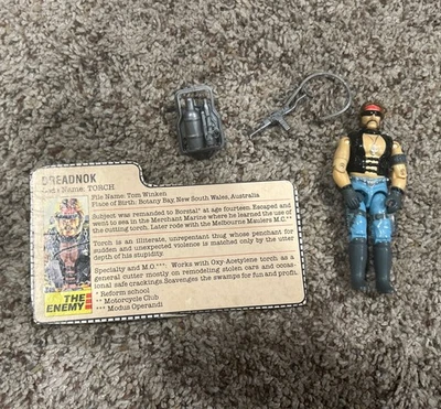 1984 G.I. Joe Action Figure - Torch, Complete; Excellent Condition  - Image 1 of 2