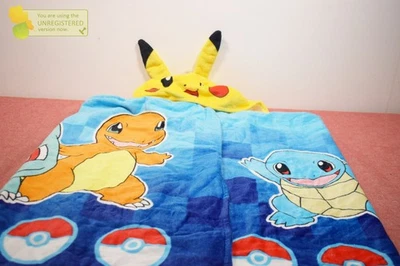 Toalla con capucha Pokemon para niños* Foto 1 de 4