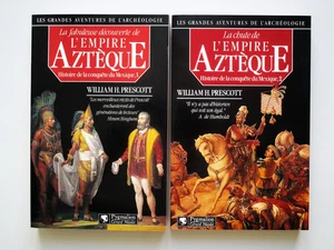 Histoire de la conquête du Mexique L'Empire Aztèque Cortés Mexico Guatemozin - Picture 1 of 12