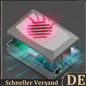 Silver Shadow Case Housse de Protection ABS Pratique pour Raspberry Pi 5 - Photo 1/10