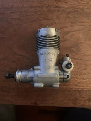 OS Engines MAX-H 60 2-Stroke Glow Engine – Vintage Powerhouse - Image 1 of 4
