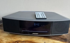 BOSE WAVE Music System IV 417788-WMS Silver TESTED With Remote - Picture 1 of 13
