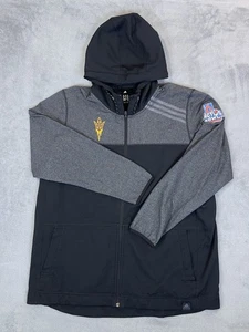 Adidas Jacke Herren XXL Schwarz Langarm Full Zip Arizona Sun Devils Cactus Bowl - Bild 1 von 13