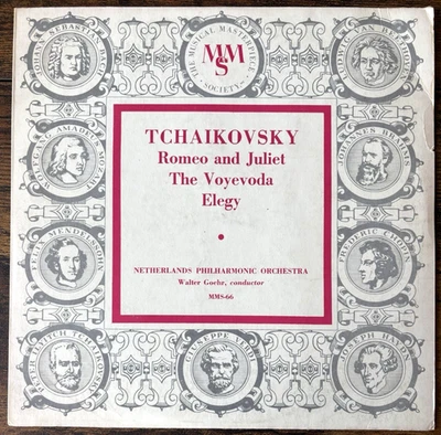 Tchaikovsky: Romeo & Juliet, The Voyevoda, Elegy 10" LP, Walter Goehr, MMS-66 VG - Image 1 of 4