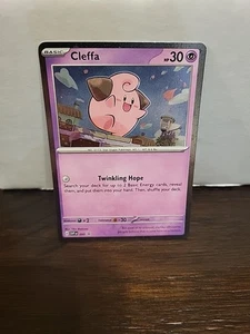 Cleffa - - 095 - SV: Scarlet & Violet Promo Cards Holofoil- PTCG - Picture 1 of 2