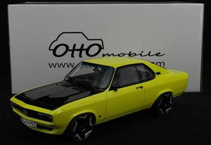 OTTO  Opel Manta GSE Elektromod 2021 Neon Yellow LE2000 in 1/18 Scale New! - Picture 1 of 4
