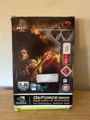 XFX GeForce 9600 - 1.5GB - Far Cry 2 Edition - Graphics Card - GF 9600 GSO. - Image 1 of 4