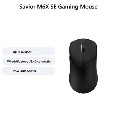 NEW Original Lenovo Legion M6X SE Gaming Mouse 3-Mode BT/2.4G/USB-C RGB 8000 DPI - Image 1 of 4