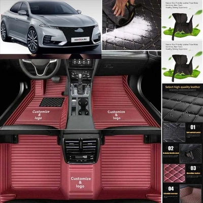 For Mitsubishi Galant Car Floor Mats Carpet Waterproof Luxury Custom Foto 1 de 4