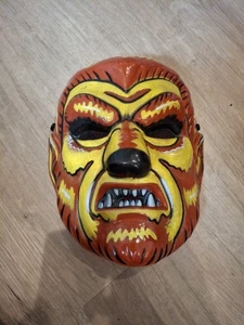 DE COLECCIÓN WOLFMAN MEDIA MÁSCARA DE PLÁSTICO CLÁSICO HALLOWEEN HOMBRE LOBO Espíritu - Imagen 1 de 4