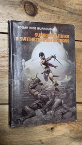 Vtg 1966 Hardcover Swords of Mars/Synthetic Men of Mars Burroughs BCE Frazetta - Imagen 1 de 5