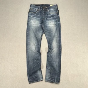 G Star 3301 Slim Jeans Dunkelblau Herren 29x32 RAW Button Fly - Bild 1 von 8