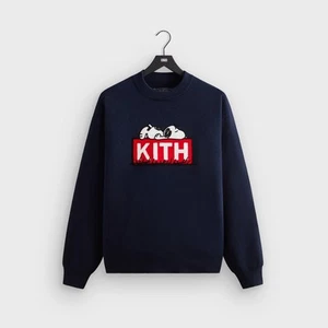 Suéter cuello redondo Kith for Peanuts Doghouse clásico con logotipo - Imagen 1 de 1