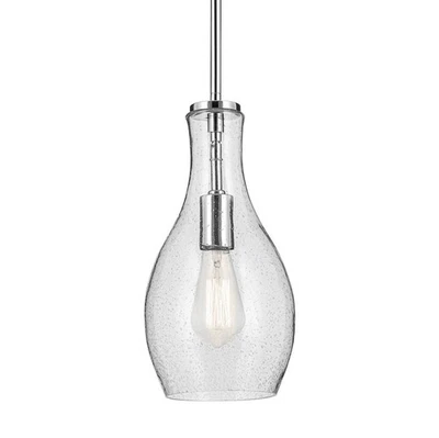 Mini Colgante Kichler 42456 Everly 7"W - Cromo Foto 1 de 4