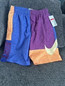 Nike Boys Swim Trunks, SIZE LARGE Lined, New With Tags - Picture 1 of 6