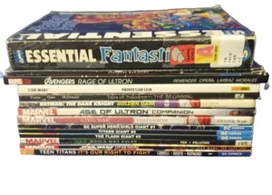 Marvel Avengers Graphic Novel Paperback 14 Lot Bundle Comic Comics Hardcover - Picture 1 of 17