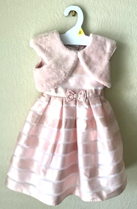 Jona Michelle Toddler's Girls Sleeveless Dress, Pink, Size 5 - Picture 1 of 6