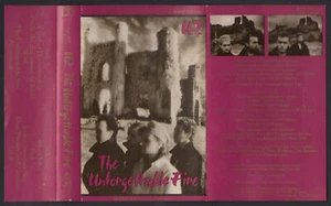 1984 MUSIC AUDIO CASSETTE TAPE [ALBUM: THE UNFORGETTABLE FIRE] GROUP: U2 (AUST.) - Picture 1 of 5