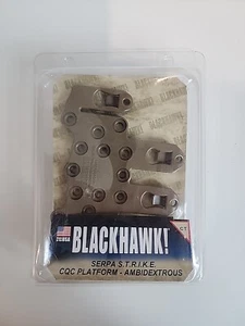 NEW Blackhawk S.T.R.I.K.E. CQC Holster Platform COYOTE TAN AMBIDEXTROUS 38CL63CT - Picture 1 of 2
